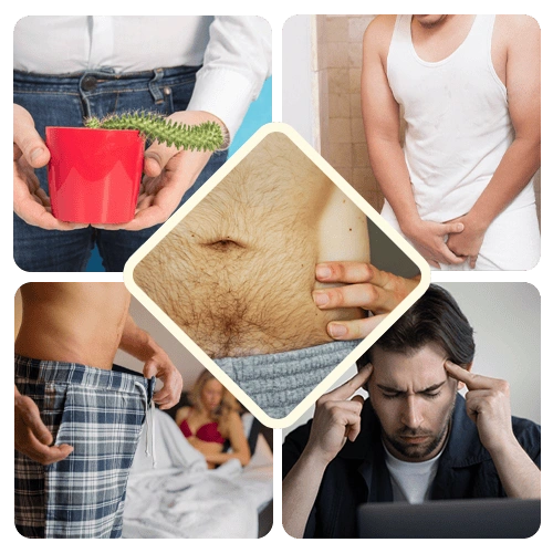 Infertility symptoms in male